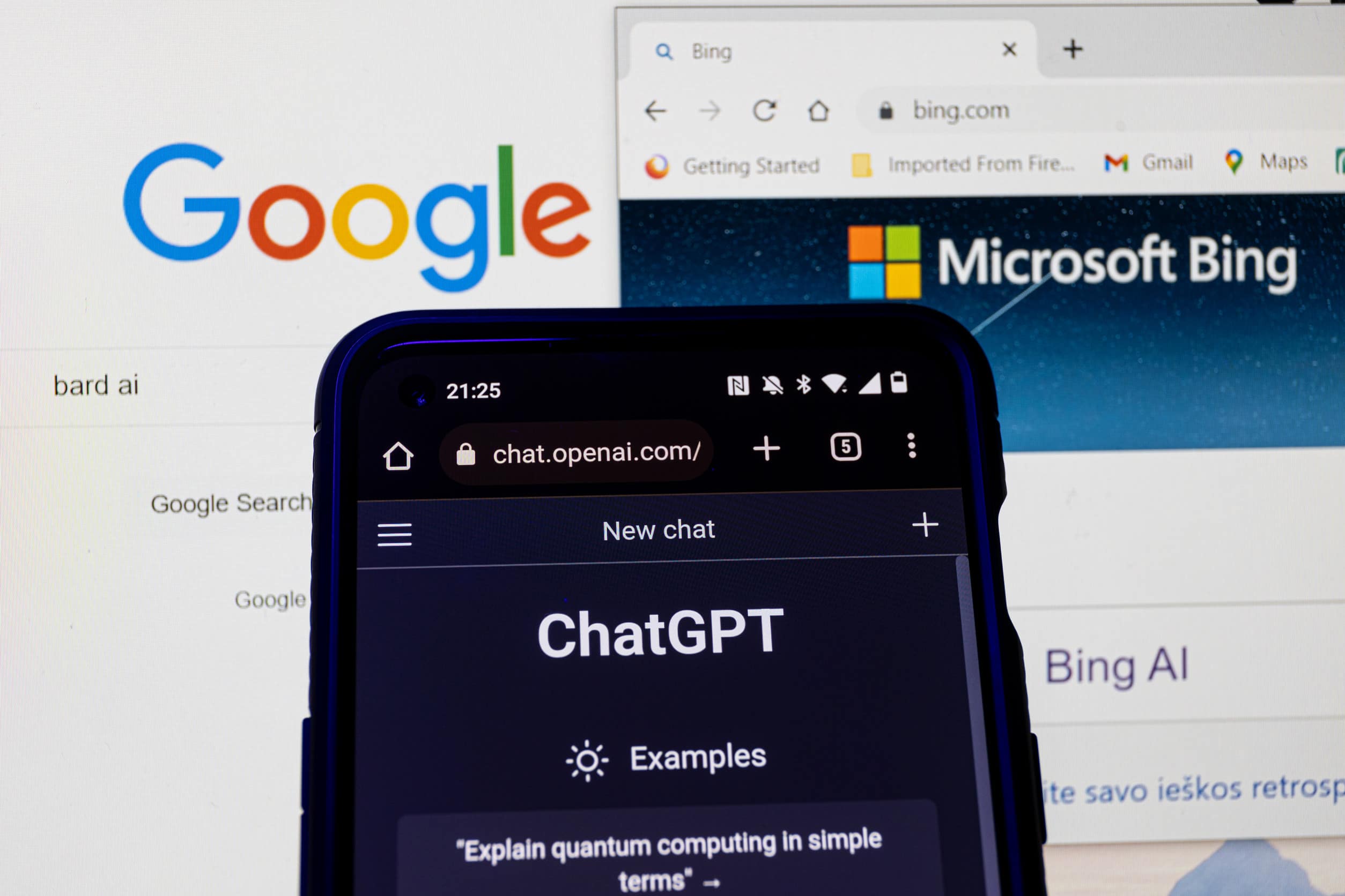 chatgpt bing AI Bard
