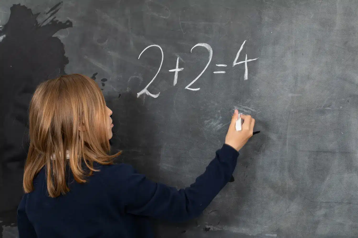 Maths élève tableau